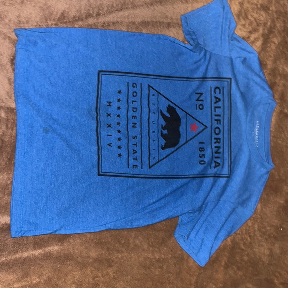 Blue Aeropostale shirt size-M